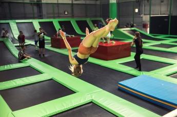 Kraków Atrakcja Trampoliny Park Trampolin GOjump